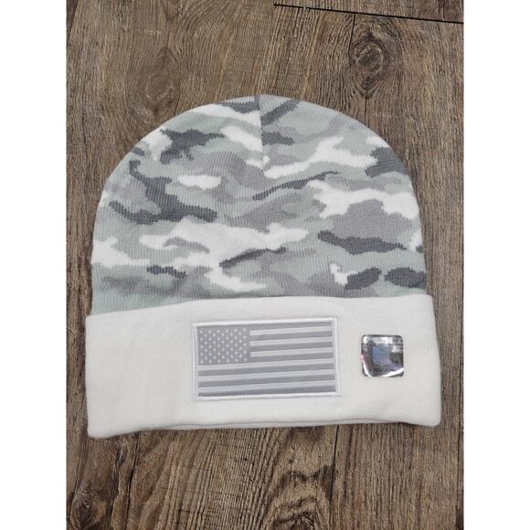 Other - Indianapolis Colts NWT Salute To Service Lucas Oil Knit Beanie Hat Brand SockHat